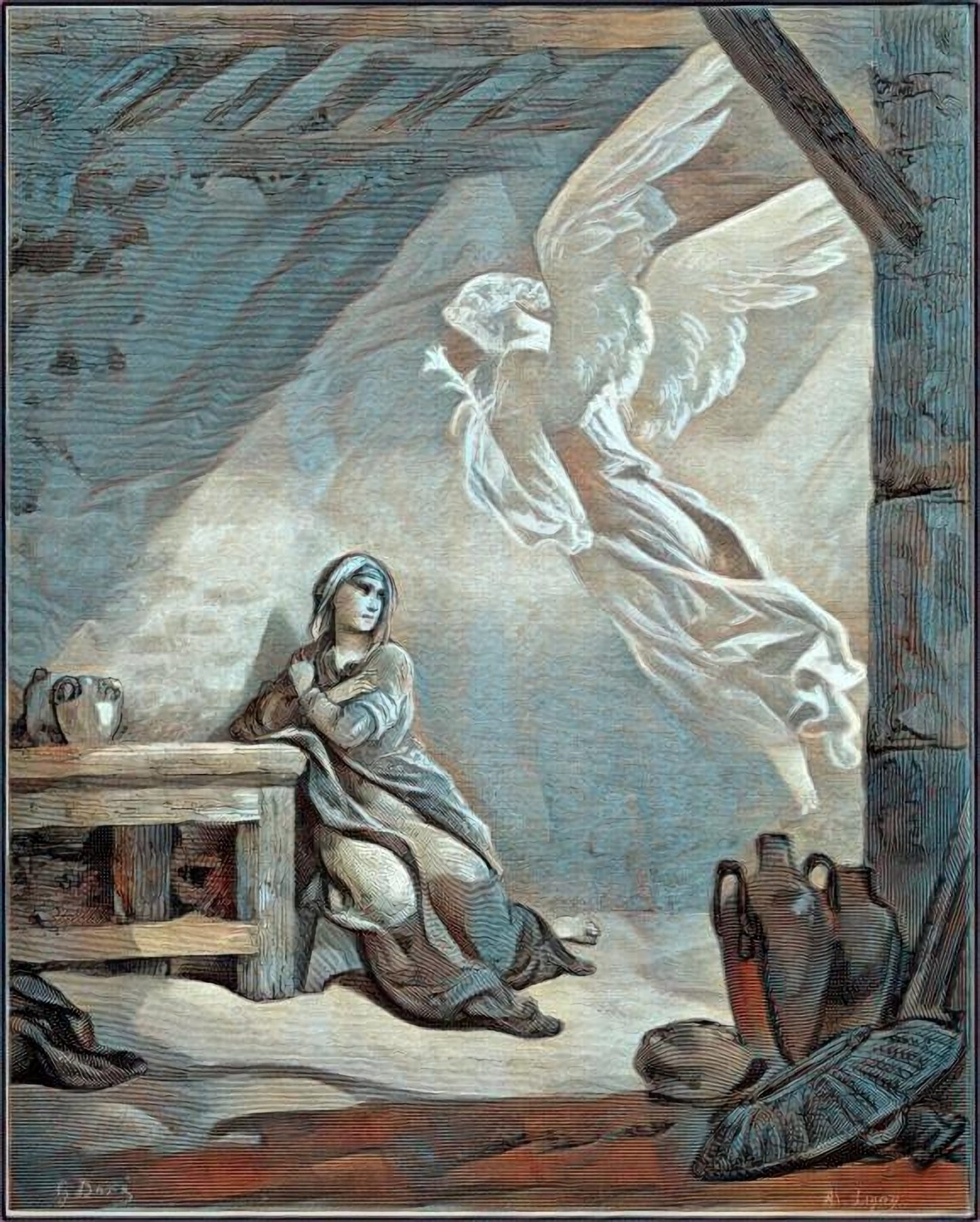 The Angel Gabriel Visits Mary 40E